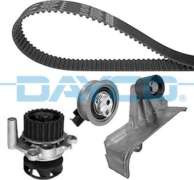 Dayco KTBWP9750 - Водяной насос + комплект зубчатого ремня ГРМ unicars.by