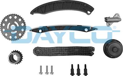 Dayco KTC1020 - Комплект цепи привода распредвала unicars.by