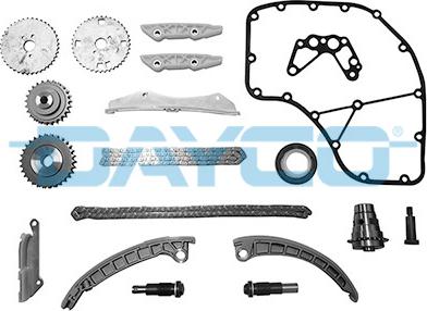 Dayco KTC1023 - Комплект цепи привода распредвала unicars.by