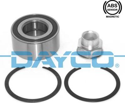 Dayco KWD1042 - Комплект подшипника ступицы колеса unicars.by