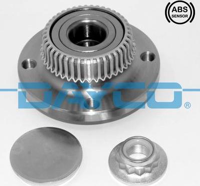 Dayco KWD1076 - Комплект подшипника ступицы колеса unicars.by