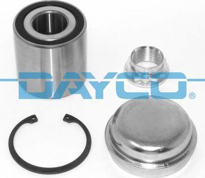 Dayco KWD1196 - Комплект подшипника ступицы колеса unicars.by