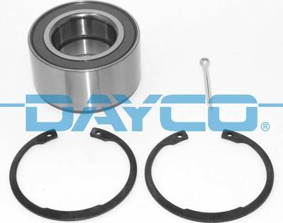 Dayco KWD1191 - Комплект подшипника ступицы колеса unicars.by