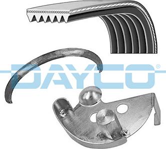 Dayco PVE002 - Поликлиновый ременный комплект unicars.by