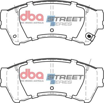 DBA Australia DB1942SS - Тормозные колодки, дисковые, комплект unicars.by