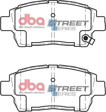 DBA Australia DB1422SS - Тормозные колодки, дисковые, комплект unicars.by