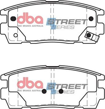 DBA Australia DB1862SS - Тормозные колодки, дисковые, комплект unicars.by