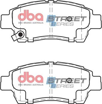 DBA Australia DB1378SS - Тормозные колодки, дисковые, комплект unicars.by