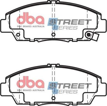 DBA Australia DB1268SS - Тормозные колодки, дисковые, комплект unicars.by