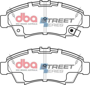 DBA Australia DB1262SS - Тормозные колодки, дисковые, комплект unicars.by