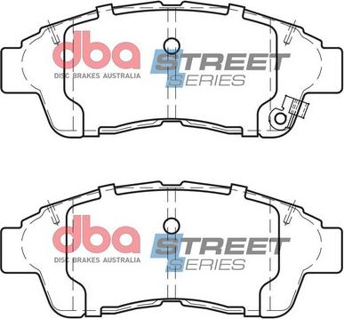 DBA Australia DB1267SS - Тормозные колодки, дисковые, комплект unicars.by