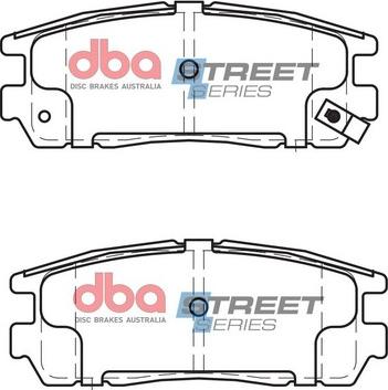 DBA Australia DB1280SS - Тормозные колодки, дисковые, комплект unicars.by