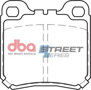 DBA Australia DB1273SS - Тормозные колодки, дисковые, комплект unicars.by