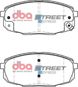 DBA Australia DB1754SS - Тормозные колодки, дисковые, комплект unicars.by