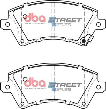 DBA Australia DB1714SS - Тормозные колодки, дисковые, комплект unicars.by