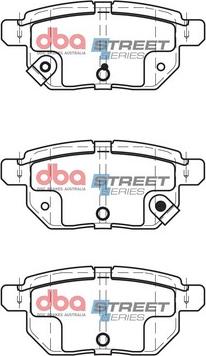 DBA Australia DB1786SS - Тормозные колодки, дисковые, комплект unicars.by