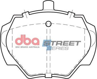 DBA Australia DB843SS - Тормозные колодки, дисковые, комплект unicars.by