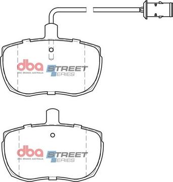 DBA Australia DB885SS - Тормозные колодки, дисковые, комплект unicars.by