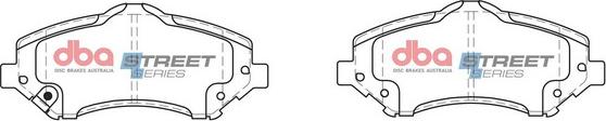 DBA Australia DB2002SS - Тормозные колодки, дисковые, комплект unicars.by