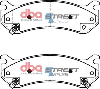 DBA Australia DB2080SS - Тормозные колодки, дисковые, комплект unicars.by