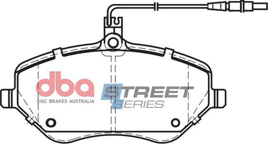 DBA Australia DB2024SS - Тормозные колодки, дисковые, комплект unicars.by