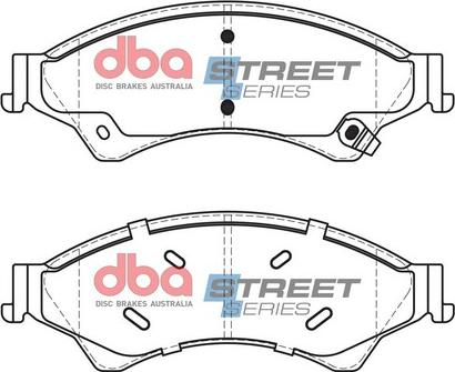 DBA Australia DB2074SS - Тормозные колодки, дисковые, комплект unicars.by