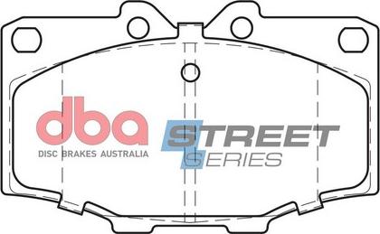 DBA Australia DB288SS - Тормозные колодки, дисковые, комплект unicars.by