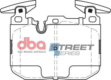 DBA Australia DB2299SS - Тормозные колодки, дисковые, комплект unicars.by