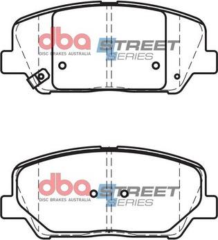 DBA Australia DB2270SS - Тормозные колодки, дисковые, комплект unicars.by