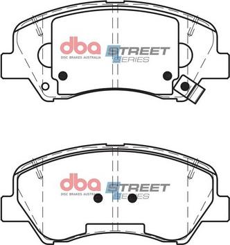 DBA Australia DB2272SS - Тормозные колодки, дисковые, комплект unicars.by