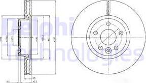 Delphi BG4094 - Тормозной диск unicars.by