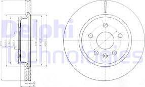 Delphi BG4190 - Тормозной диск unicars.by