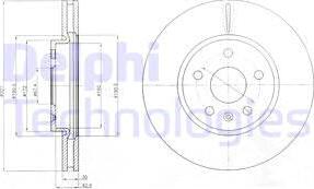 Delphi BG4189C-18B1 - Тормозной диск unicars.by