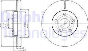 Delphi BG4290 - Тормозной диск unicars.by