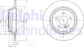 Delphi BG4298C - Тормозной диск unicars.by