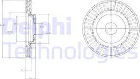 Delphi BG4214 - Тормозной диск unicars.by