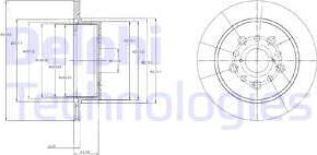 Delphi BG4216 - Тормозной диск unicars.by