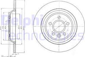 Delphi BG4239 - Тормозной диск unicars.by