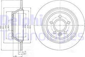 Delphi BG4238 - Тормозной диск unicars.by