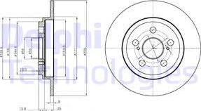 Delphi BG4272 - Тормозной диск unicars.by