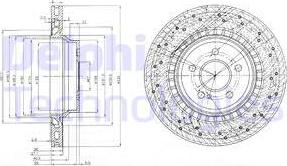 Delphi BG3917 - Тормозной диск unicars.by