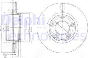 Delphi BG3085 - Тормозной диск unicars.by