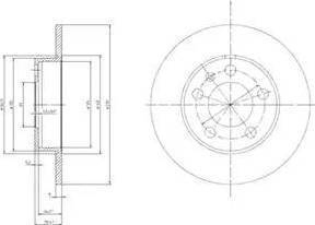 Magneti Marelli 360406049700 - Тормозной диск unicars.by