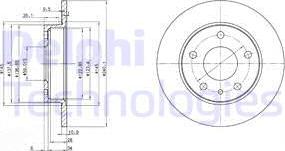 Delphi BG2914 - Тормозной диск unicars.by