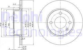 Delphi BG2910 - Тормозной диск unicars.by