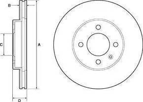 Ruville BFR370510 - Тормозной диск unicars.by