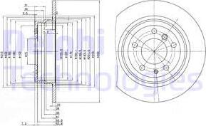 Delphi BG2431 - Тормозной диск unicars.by