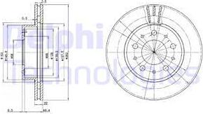 Delphi BG2425 - Тормозной диск unicars.by