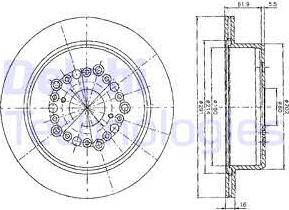 Delphi BG2662 - Тормозной диск unicars.by