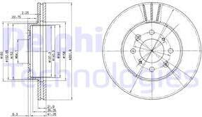 Delphi BG2615 - Тормозной диск unicars.by